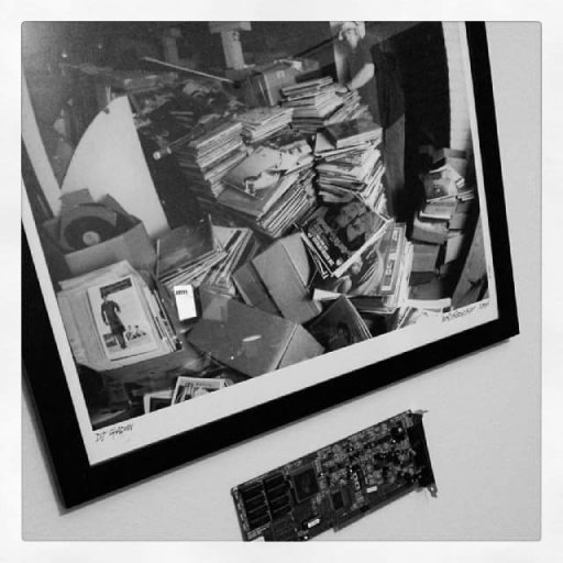 DJ Shadow & Gravis Ultrasound card used back in the early days