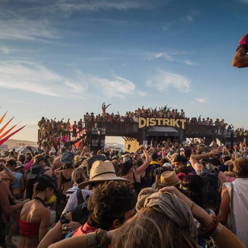 Sunset Closing Set at DISTRIKT, Burning Man 2014